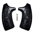 Ebony Grim Reaper Extended Smith & Wesson J-Frame Grips