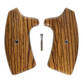Finished Zebrawood Extended Smith & Wesson J-Frame Grips