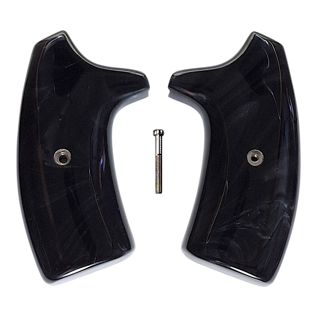 Black Pearl Extended Smith & Wesson J-Frame Grips
