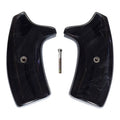 Black Pearl Extended Smith & Wesson J-Frame Grips