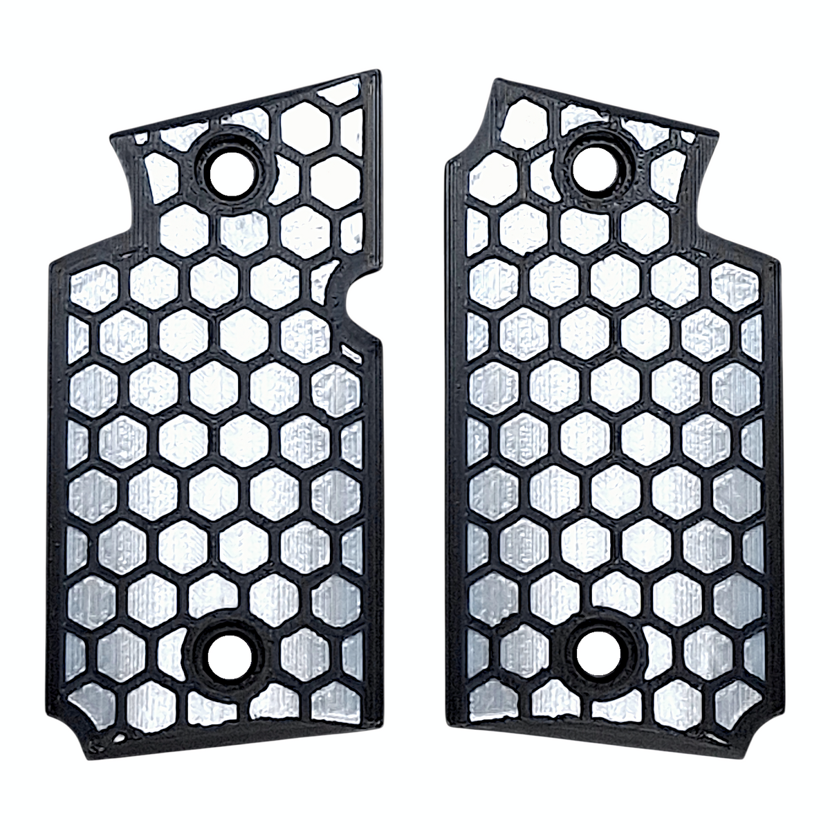White & Black Honeycomb Printed Sig Sauer P938 Grips