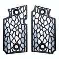 White & Black Reptile Printed Sig Sauer P938 Grips