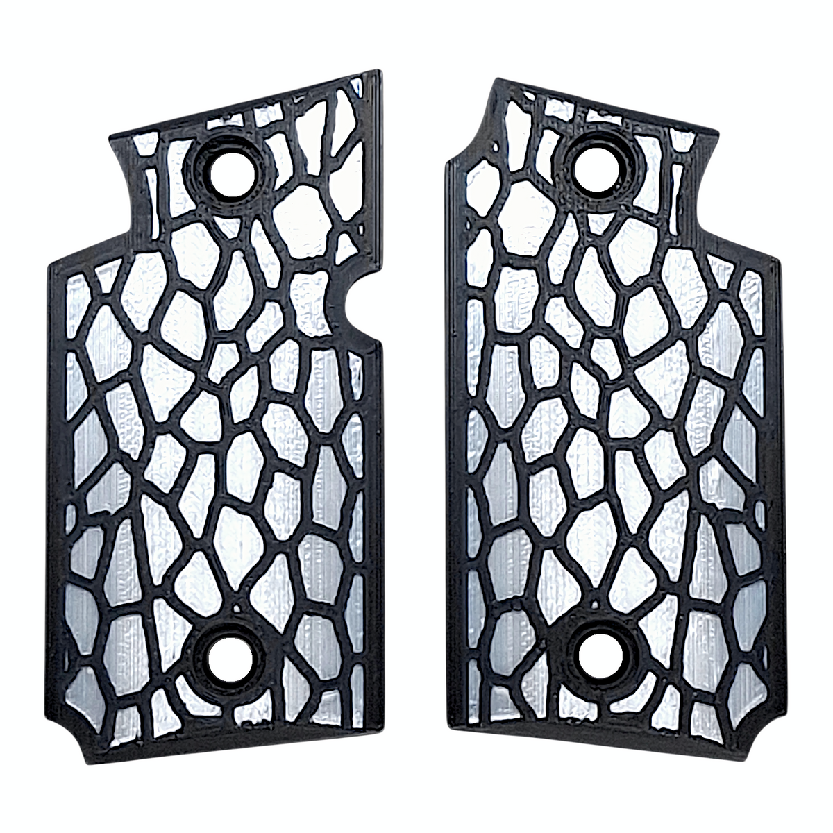 White & Black Reptile Printed Sig Sauer P938 Grips