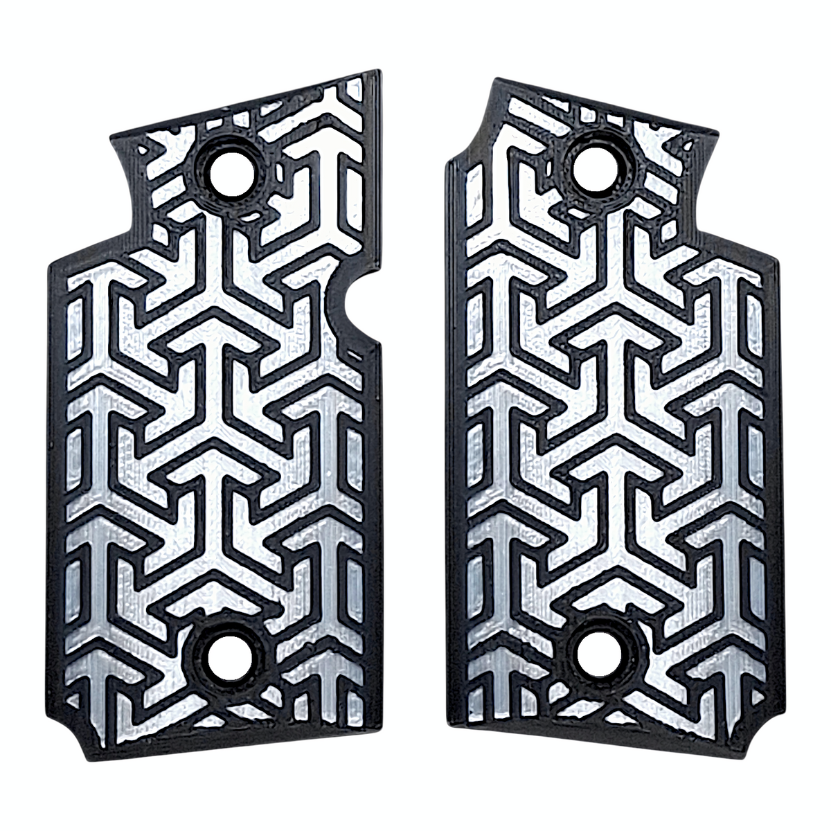 White & Black Tritessel Printed Sig Sauer P938 Grips