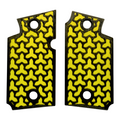 Yellow & Black Fusion Printed Sig Sauer P938 Grips
