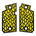 Yellow & Black Reptile Printed Sig Sauer P938 Grips