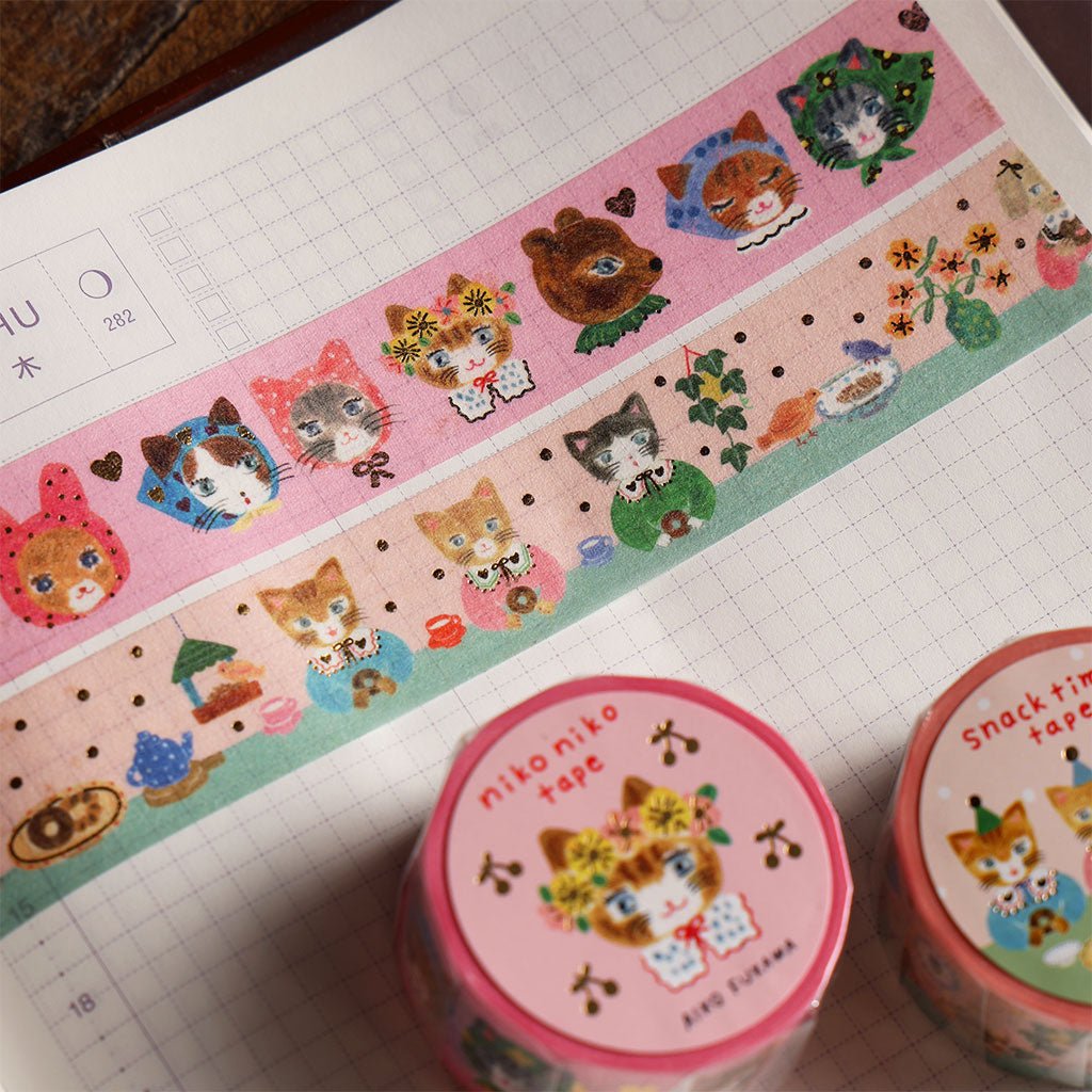 Aiko Fukawa Washi Tape - Snack Time