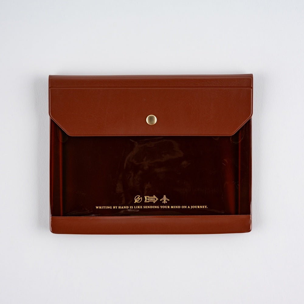 Alettone: Document Case for A6 Size - Brown