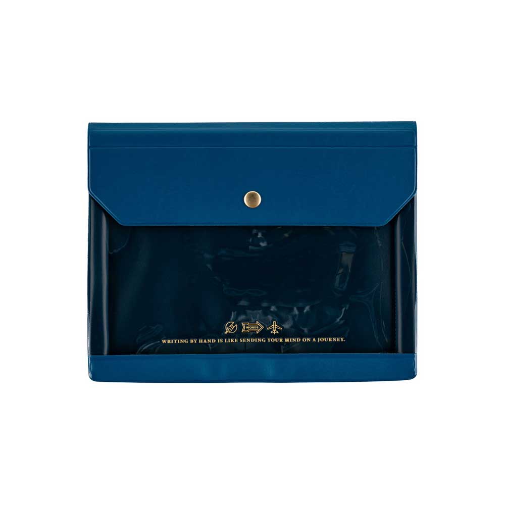 Alettone: Document Case for A6 Size - Navy