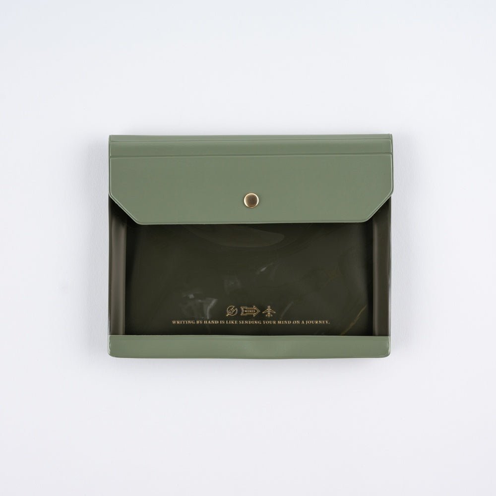 Alettone: Document Case for A6 Size - Olive