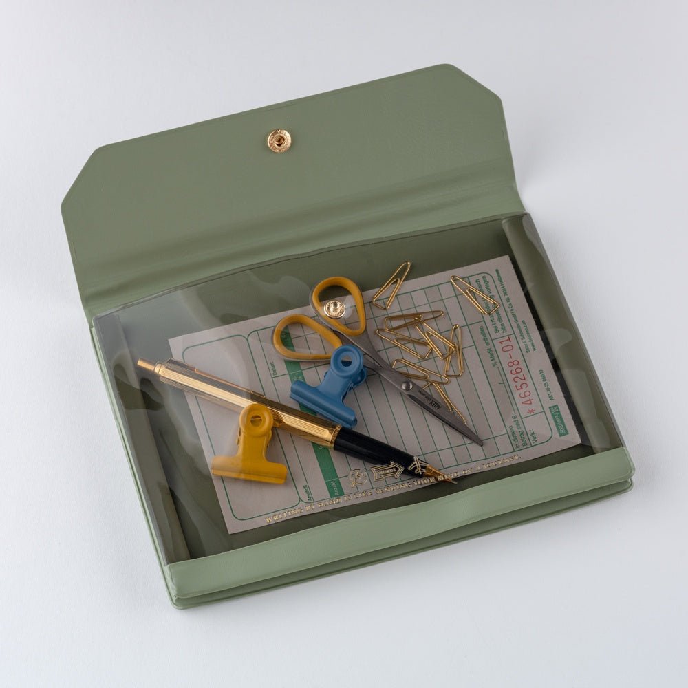 Alettone: Document Case for A6 Size - Olive