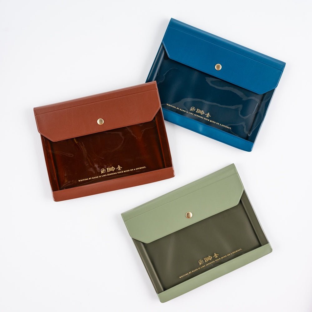 Alettone: Document Case for A6 Size - Olive