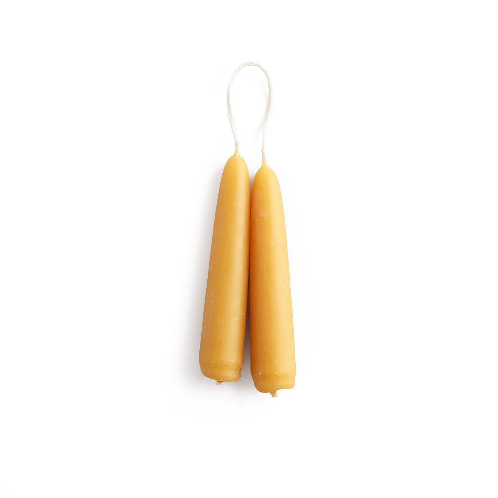 Beeswax Stumpie Candle, Set of 2