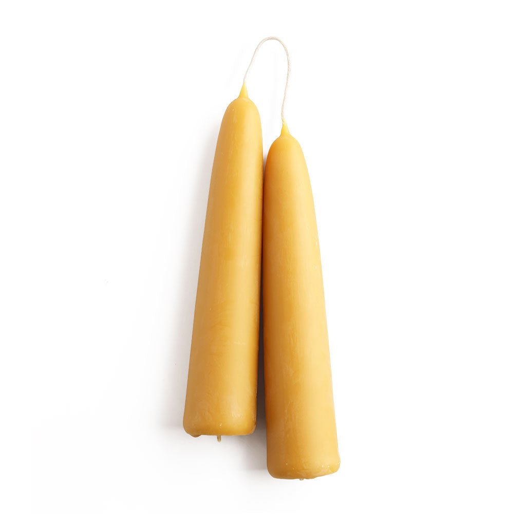 Beeswax Stumpie Candle, Set of 2