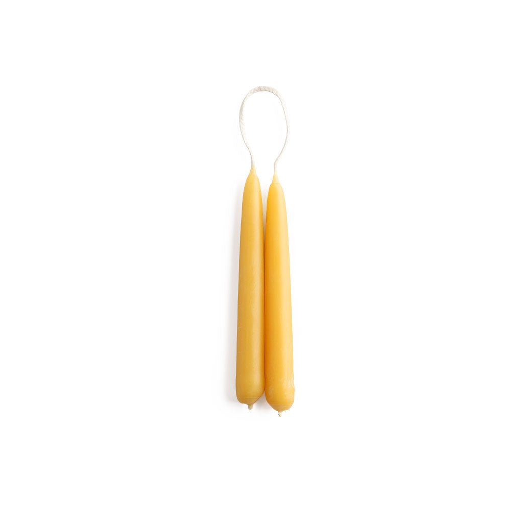 Beeswax Taper Candle, Set of 2