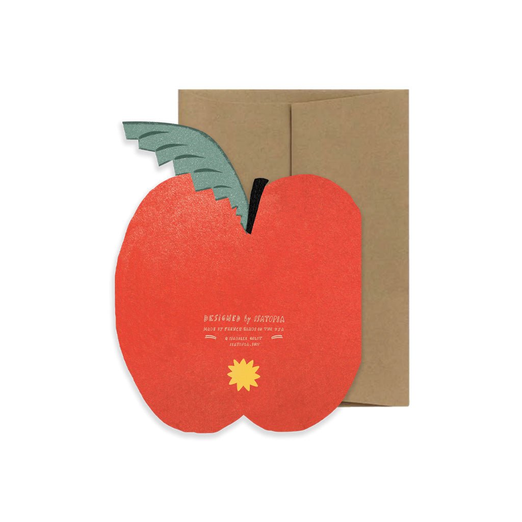 Big Apple Die-Cut Card