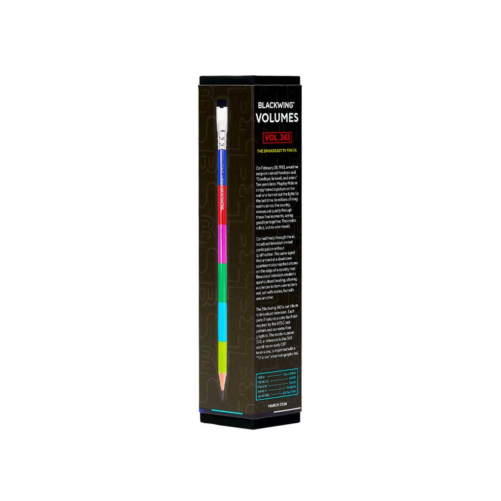 Blackwing Volume 343 Pencils - Broadcast TV