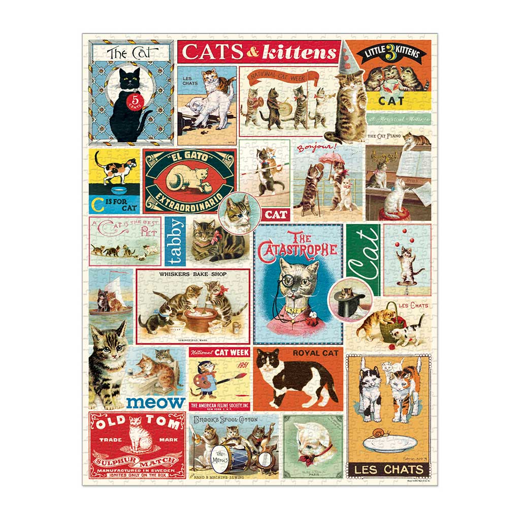 Cats & Kittens Vintage Puzzle