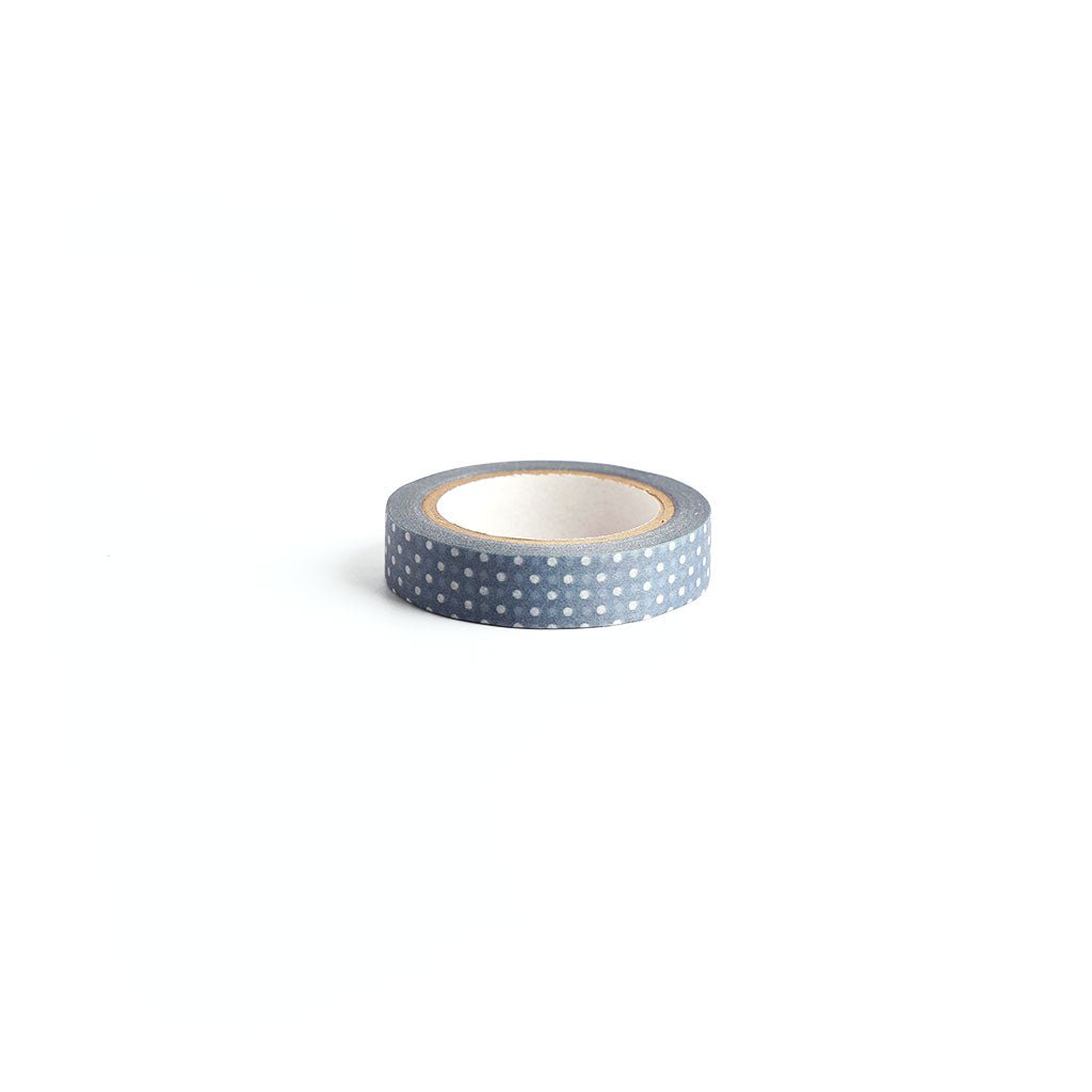Dot Washi Tape - Blue-Gray