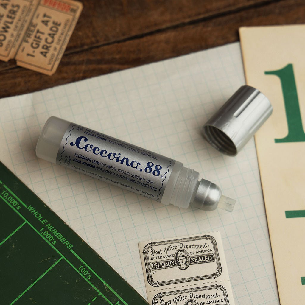 Coccoina 88 Liquid Glue - Rubber Applicator
