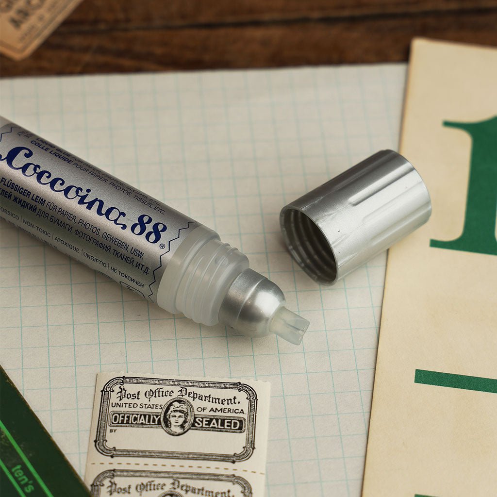Coccoina 88 Liquid Glue - Rubber Applicator