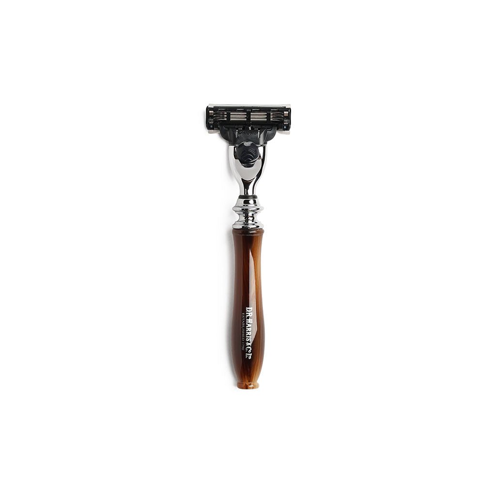 D. R. Harris Mach3 Razor - Horn Finish