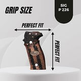 Compatible with Sig Sauer P226 /P226 SL/P226 SPORT II/P226 SPORTII SL/SL PPC/MK25 Grips