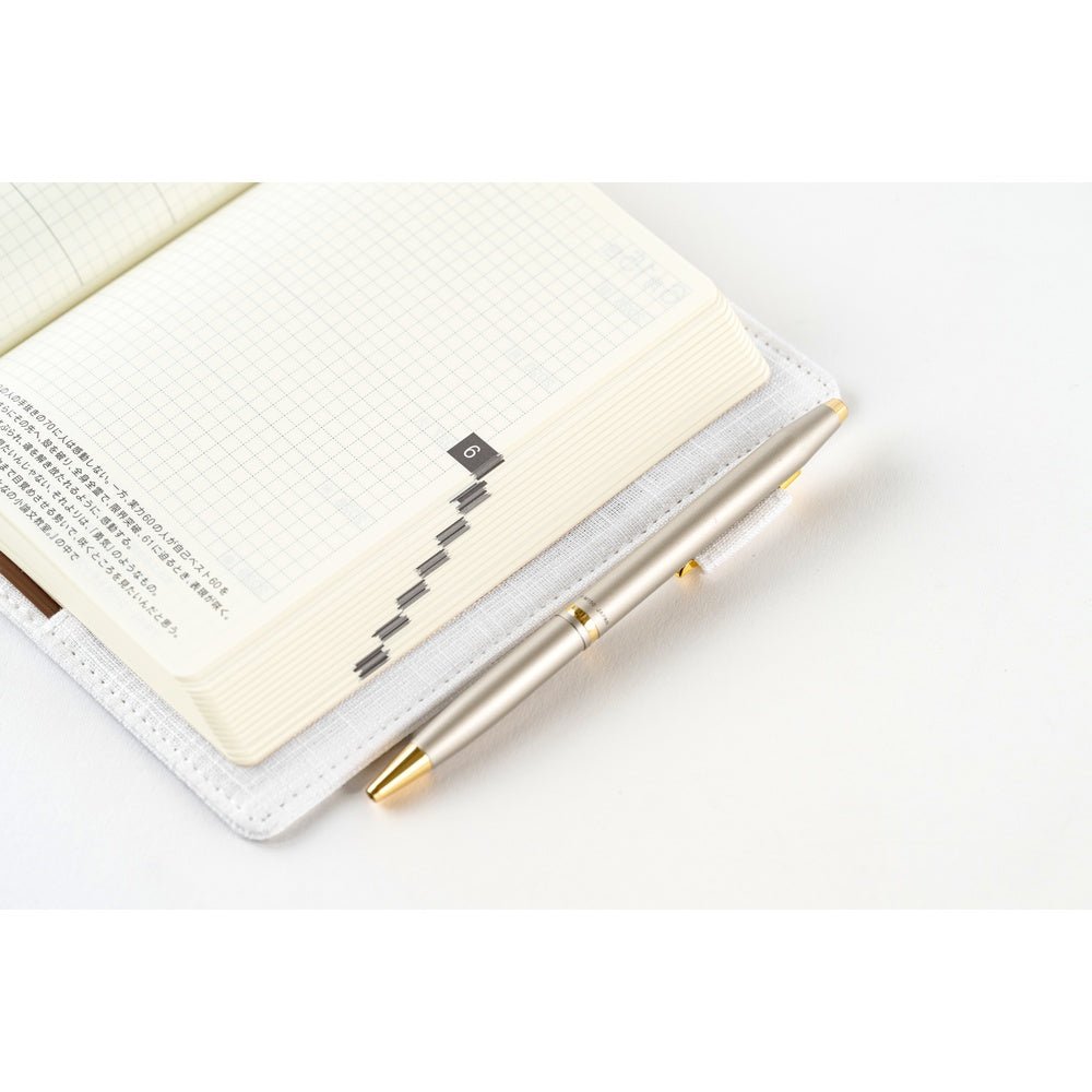 Hobonichi 5-Year Techo Book Gift Edition iyo okumi haconiwa - A6 - 2027-2031