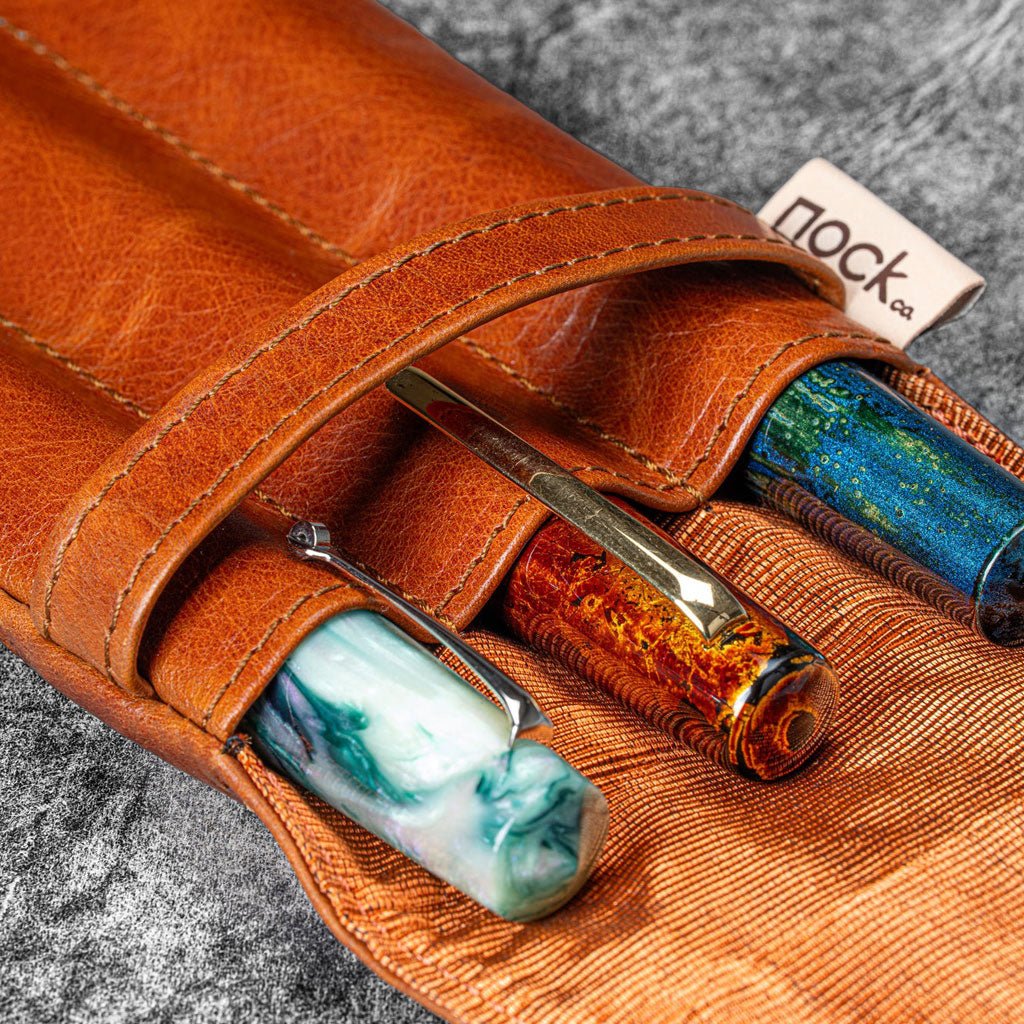 Galen x Nock Co. Leather Lookout Pen Case
