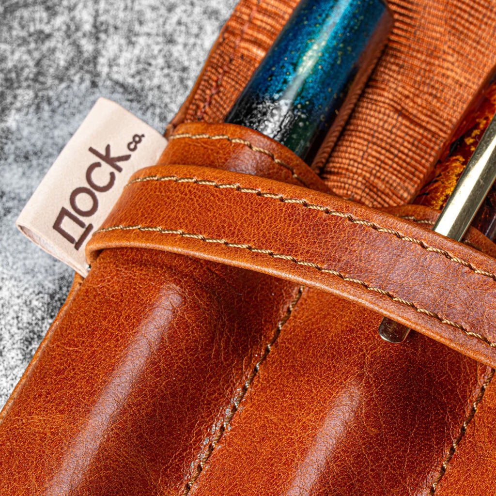 Galen x Nock Co. Leather Lookout Pen Case