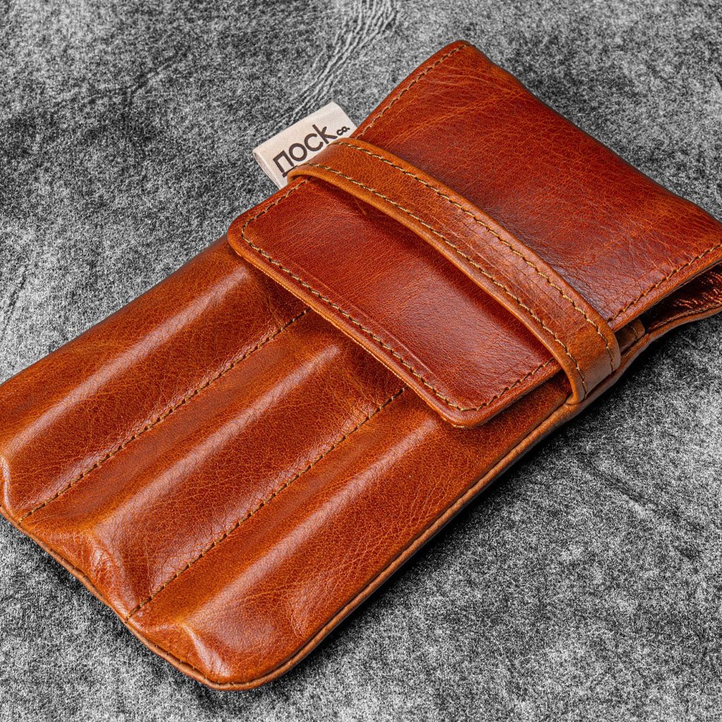 Galen x Nock Co. Leather Lookout Pen Case