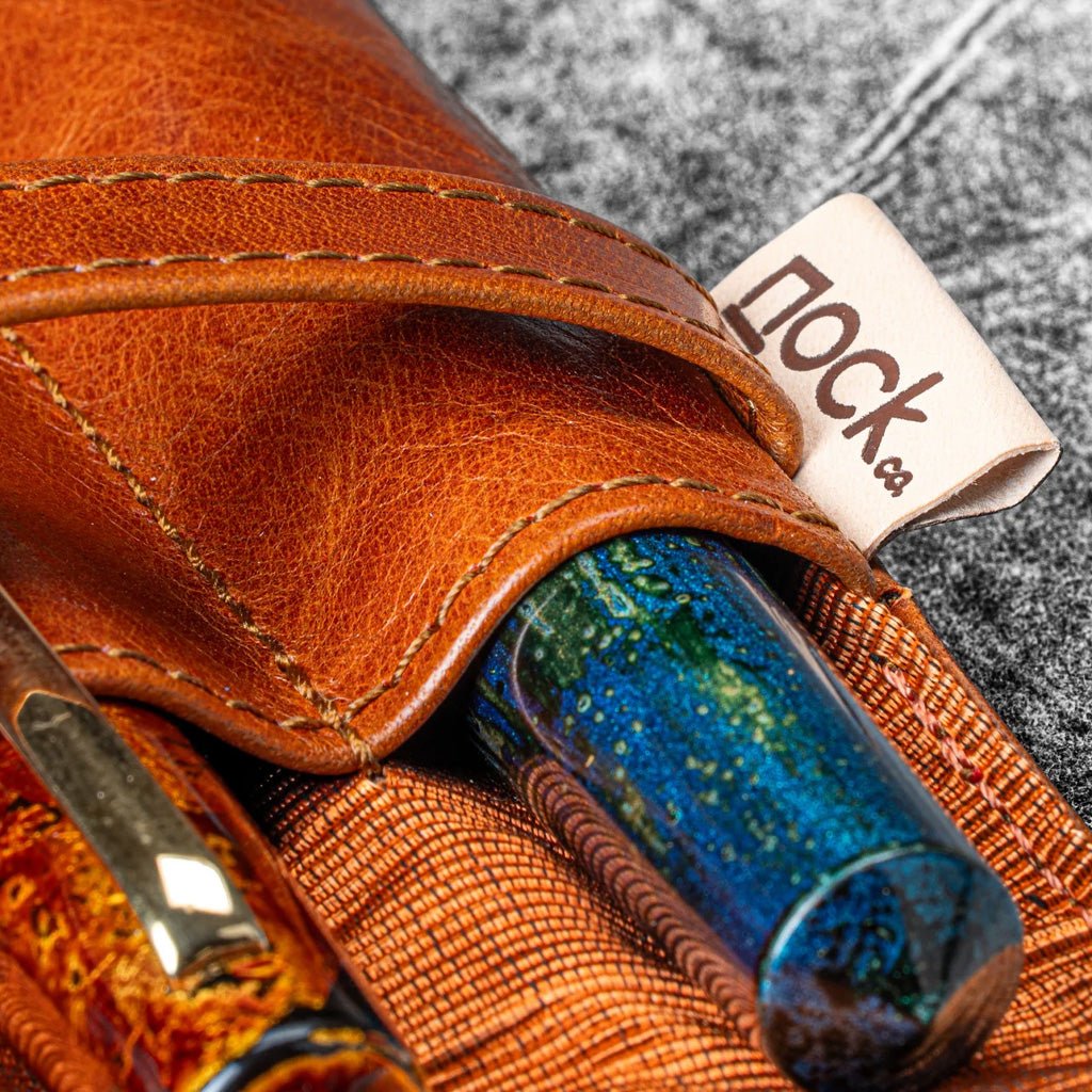 Galen x Nock Co. Leather Lookout Pen Case