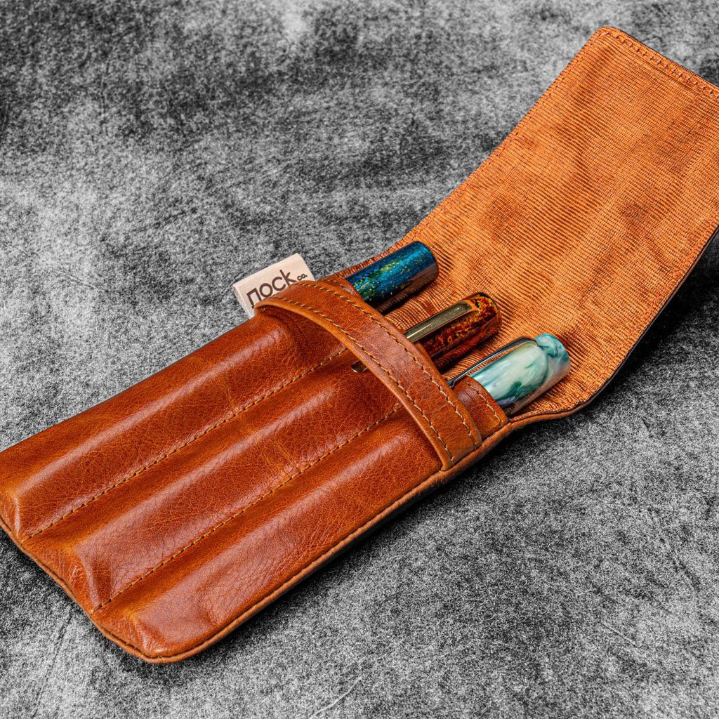 Galen x Nock Co. Leather Lookout Pen Case