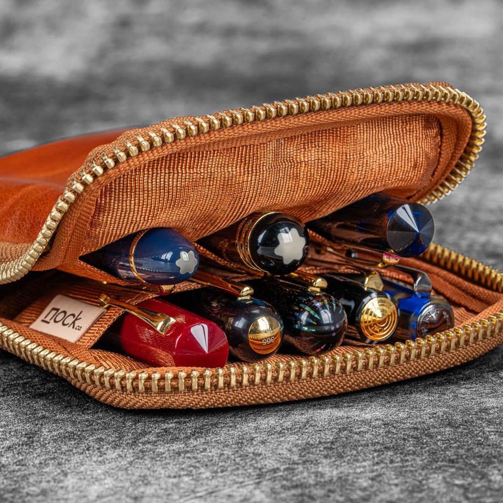 Galen x Nock Co. Leather Sinclair Pen Case