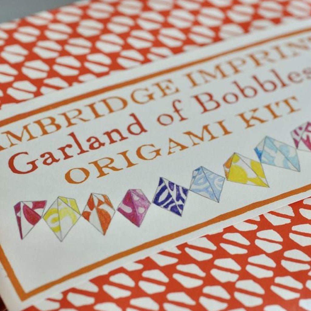 Garland of Bobbles Origami Kit