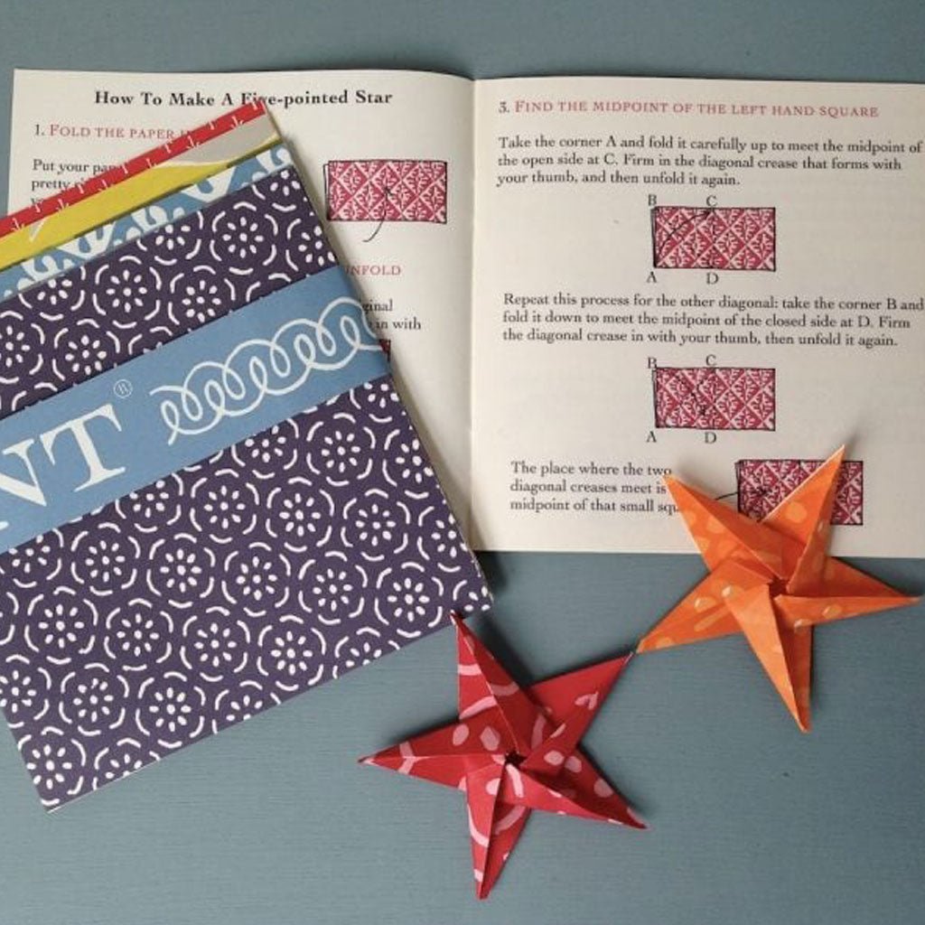 Garland of Stars Origami Kit