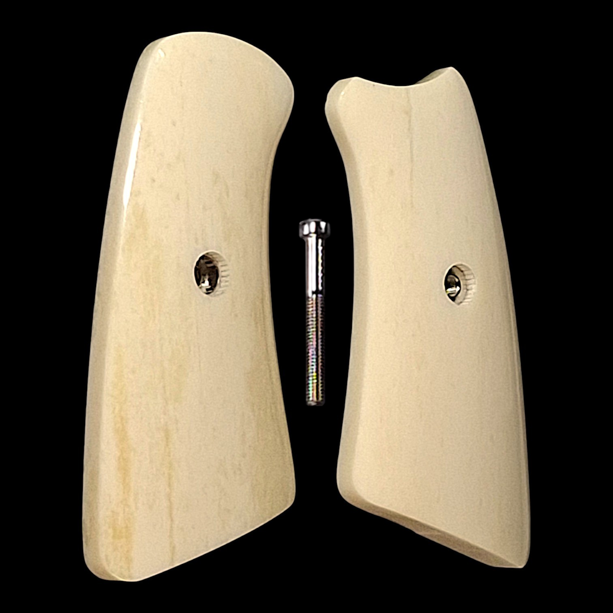 Genuine Giraffe Bone Ruger Gp100 Grips #2