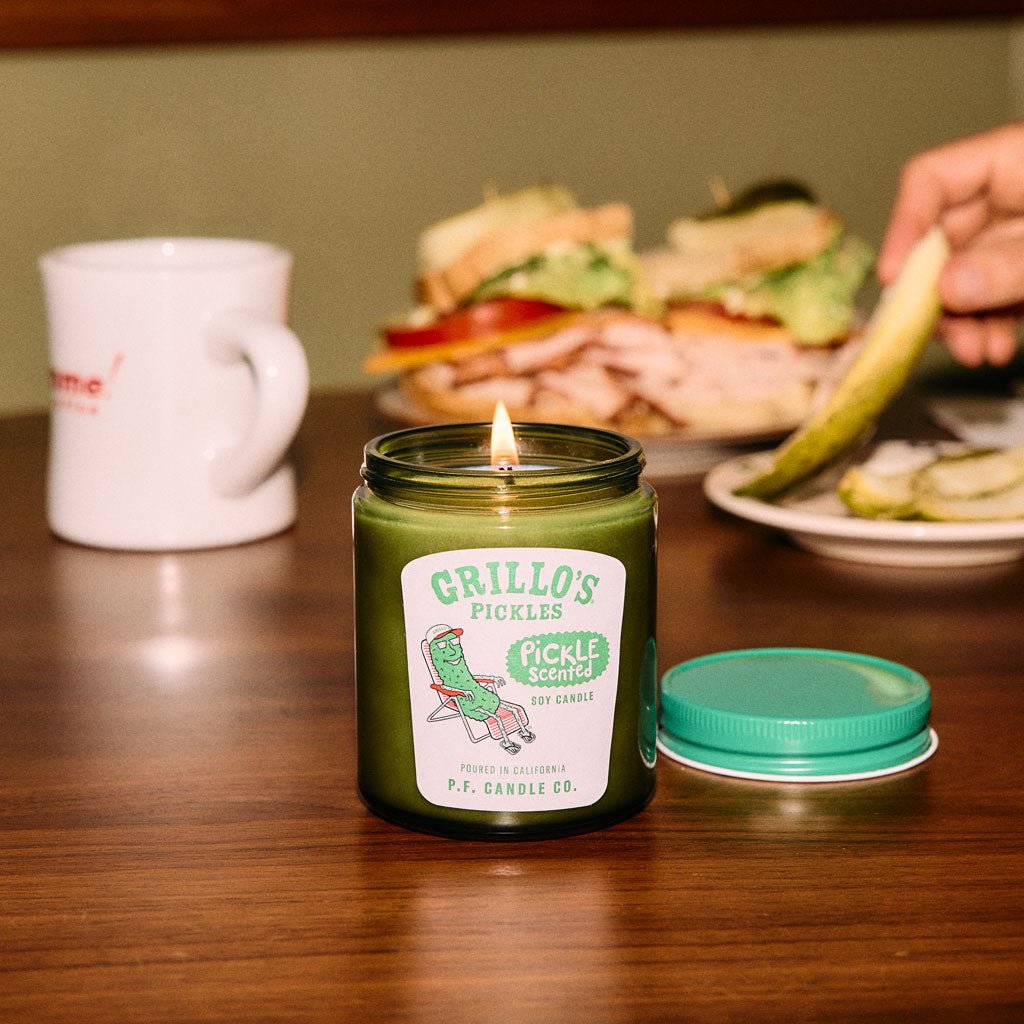 Grillo's Pickle-Scented Candle
