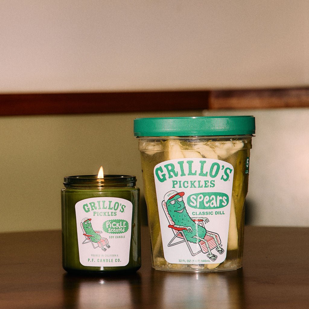 Grillo's Pickle-Scented Candle