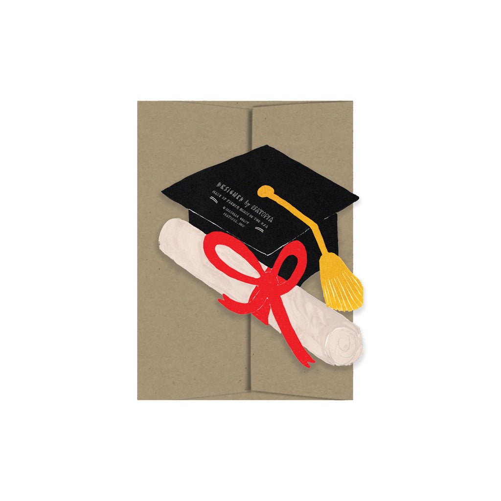 Happy Graduation Die-Cut Card