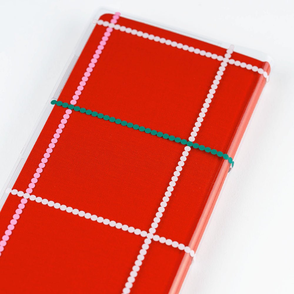 Yoshie Watanabe: Clear Cover for Weeks (Dotted Plaid)