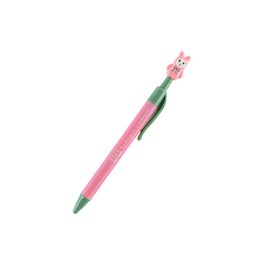 Yumi Kitagishi: Ballpoint Pen - White Cat Bunny