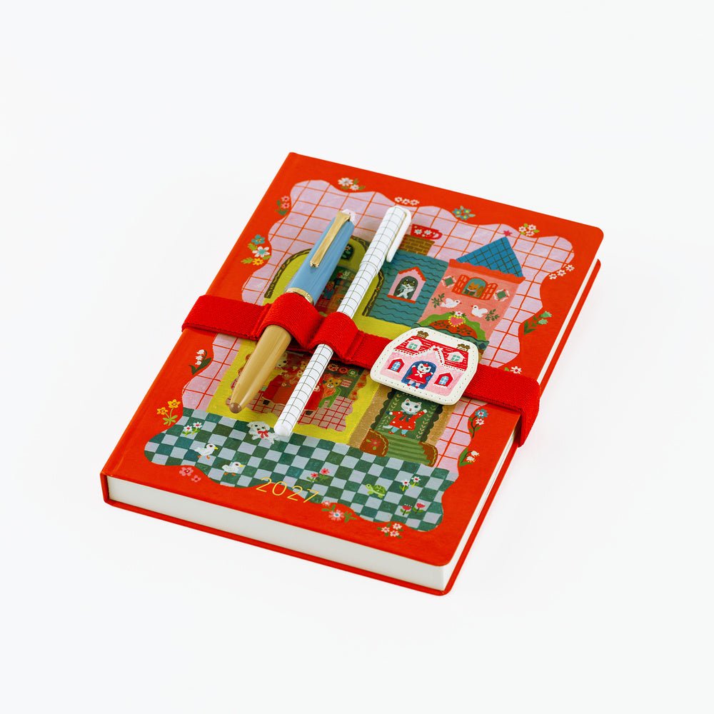 Yumi Kitagishi: Book Band with Charm - White Cat
