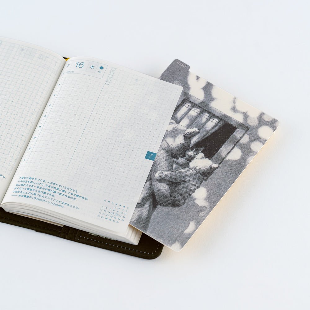 Akiko Miyakoshi: Hobonichi Pencil Board for A6 Size (Sunny Day)