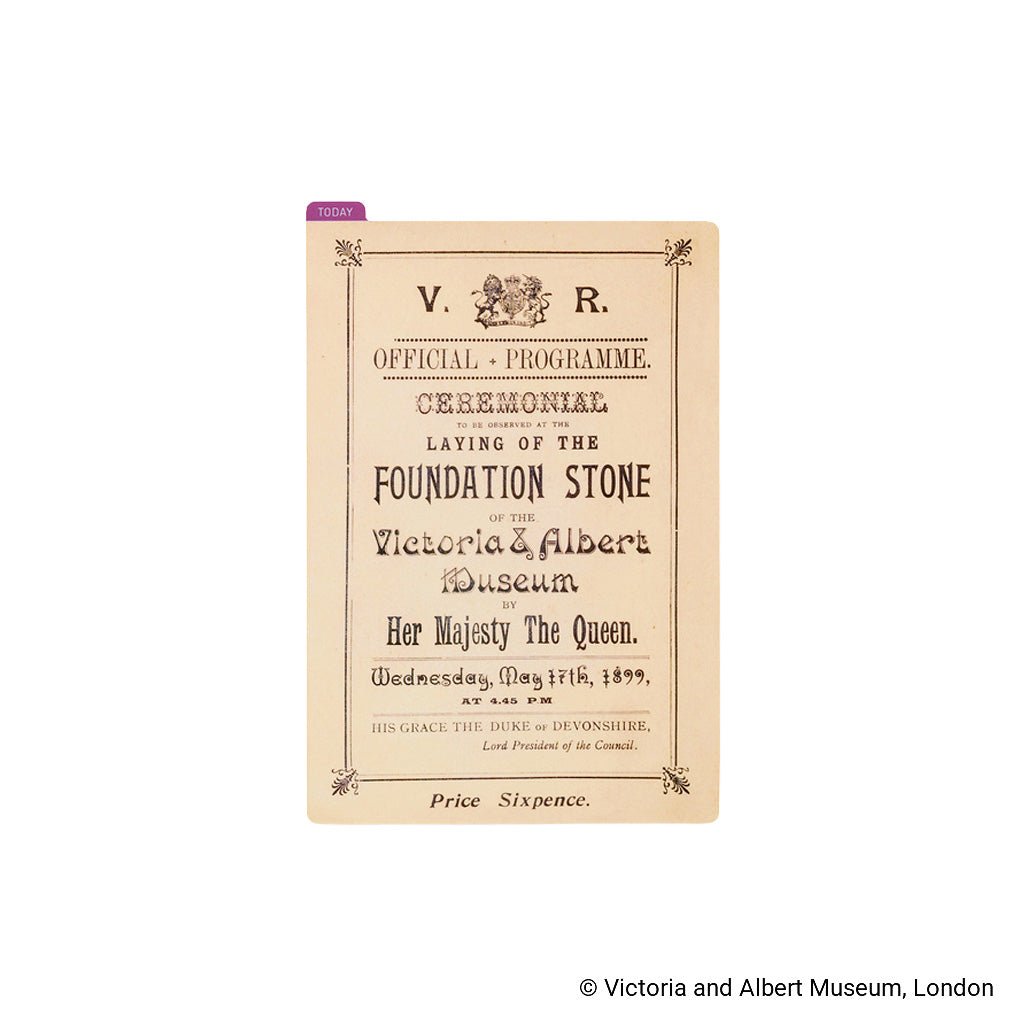 V&A Series: Hobonichi Pencil Board for A6 Size (V&A’s Foundation Stone Programme)