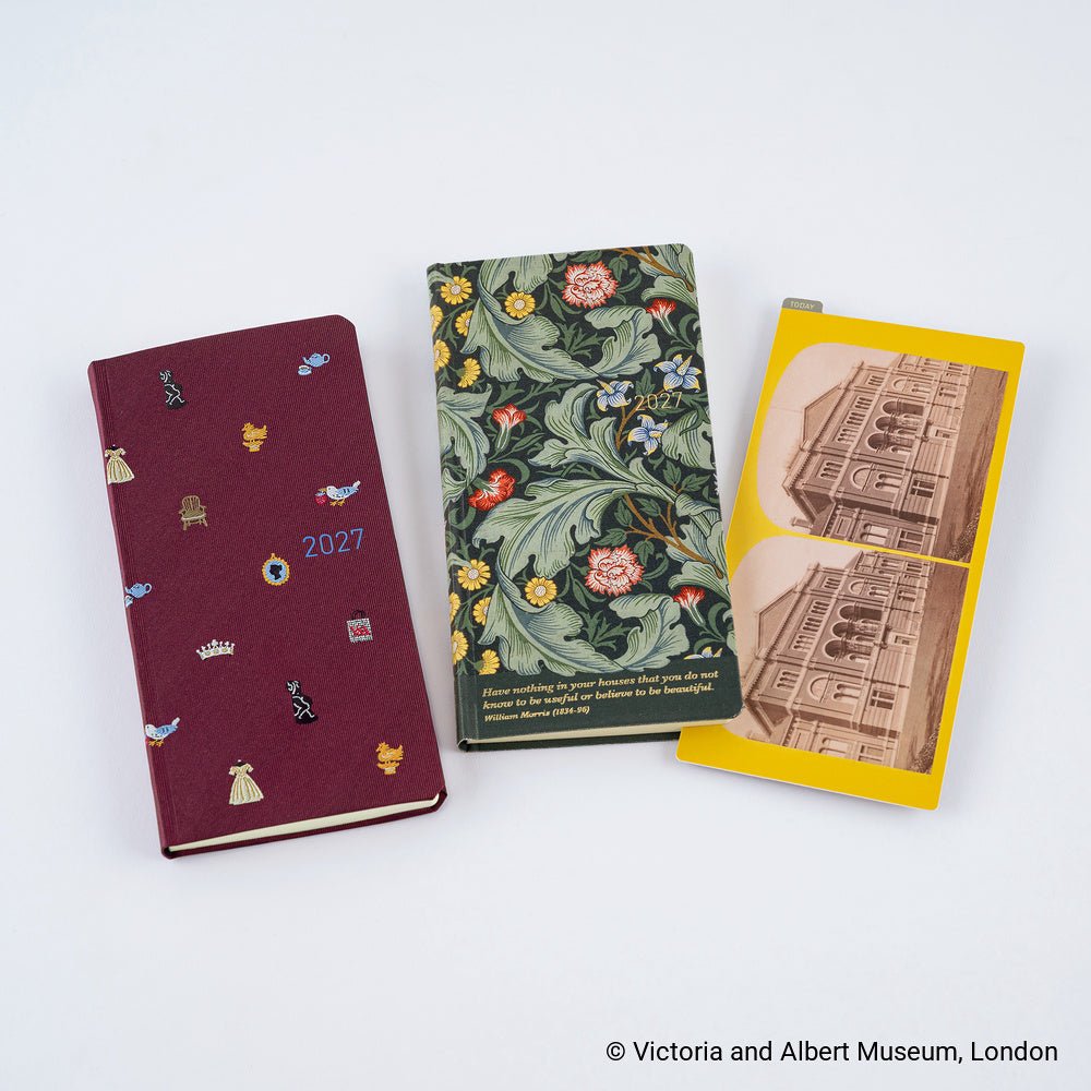 V&A Series: Hobonichi Pencil Board for Weeks (Museum Stereographic Photograph)