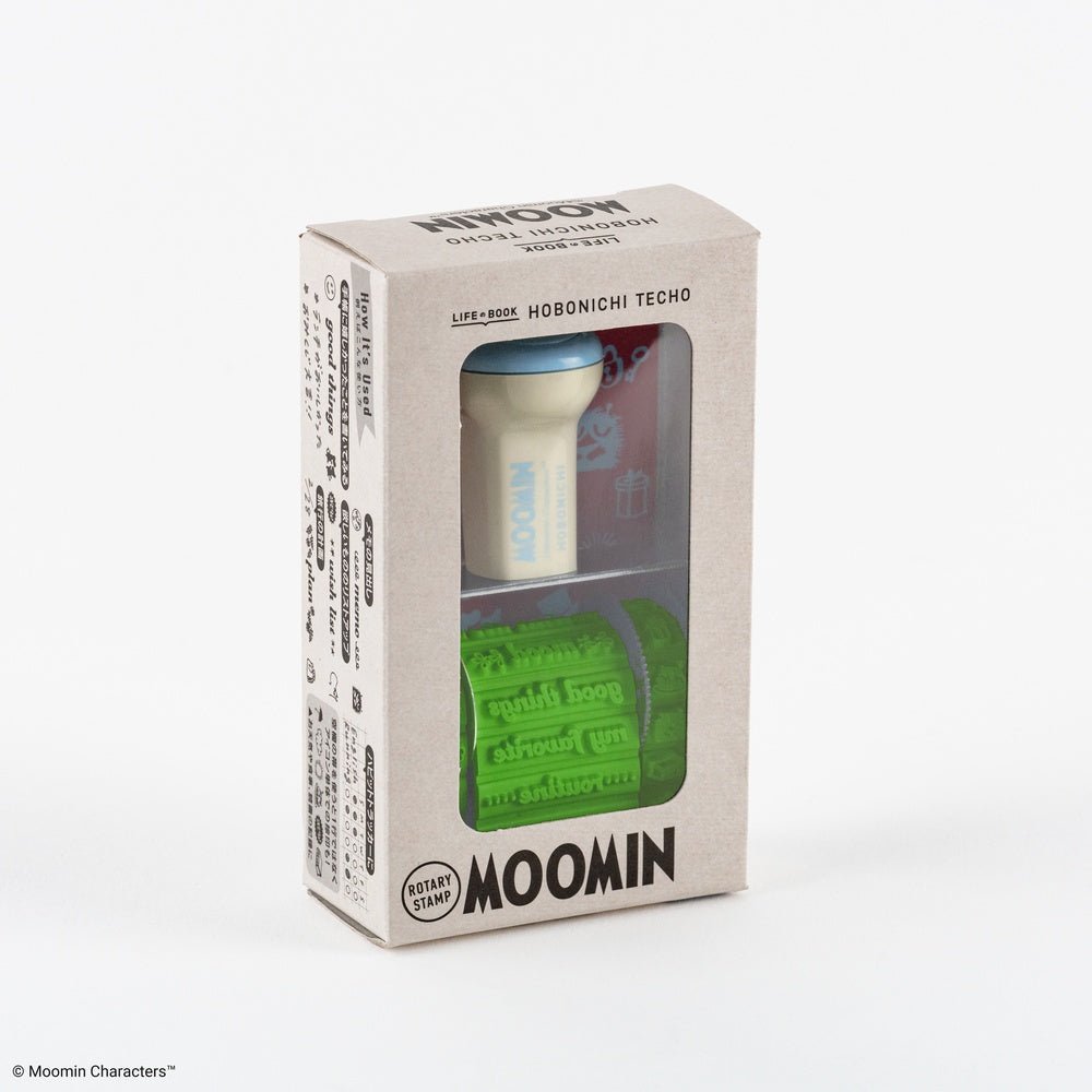 Sanby x Hobonichi: Rotating Stamp for the Techo - Moomin