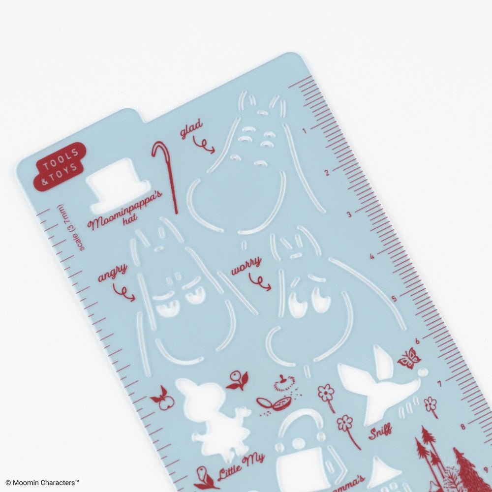 Moomin: Hobonichi Stencil - Moomin