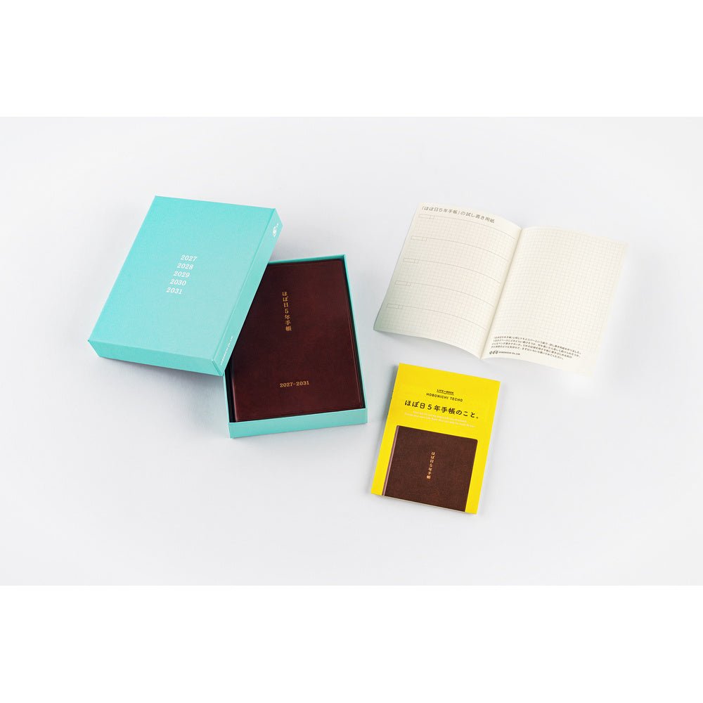 Hobonichi 5-Year Techo Book - A6 - 2027-2031
