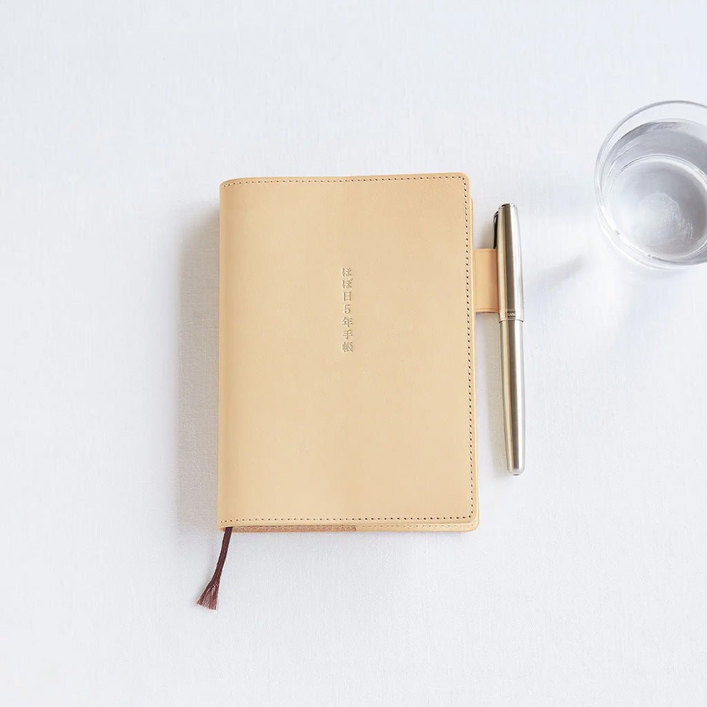 Hobonichi Techo Cover 5-Year A6 - Leather: Natural